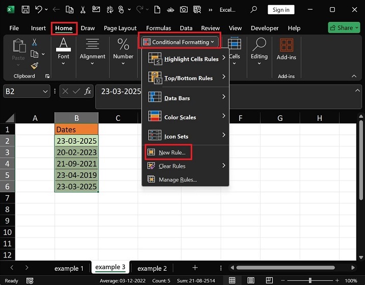 在 Excel1 中计算从当前日期开始的 90 天