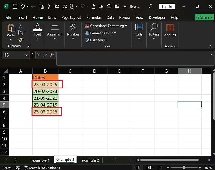在 Excel5 中从当前日期计算 90 天
