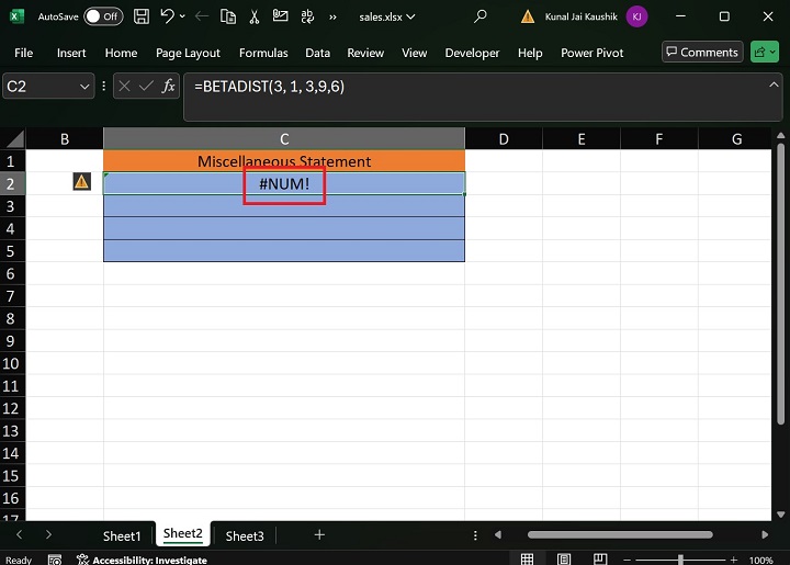 Excel BETADIST 函数 6