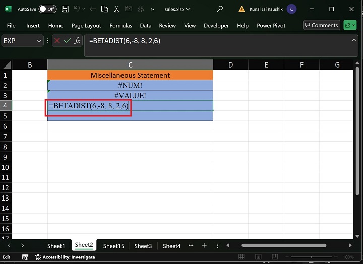 Excel BETADIST 函数 7