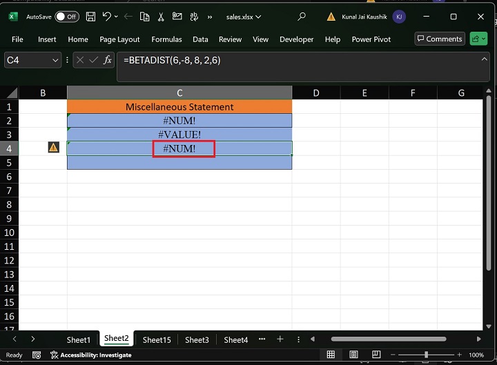 Excel BETADIST 函数 8