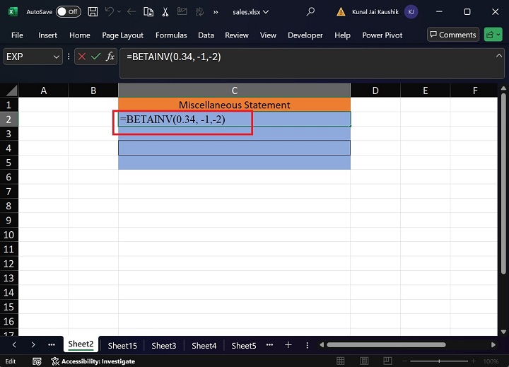 Excel BETAINV 函数 11