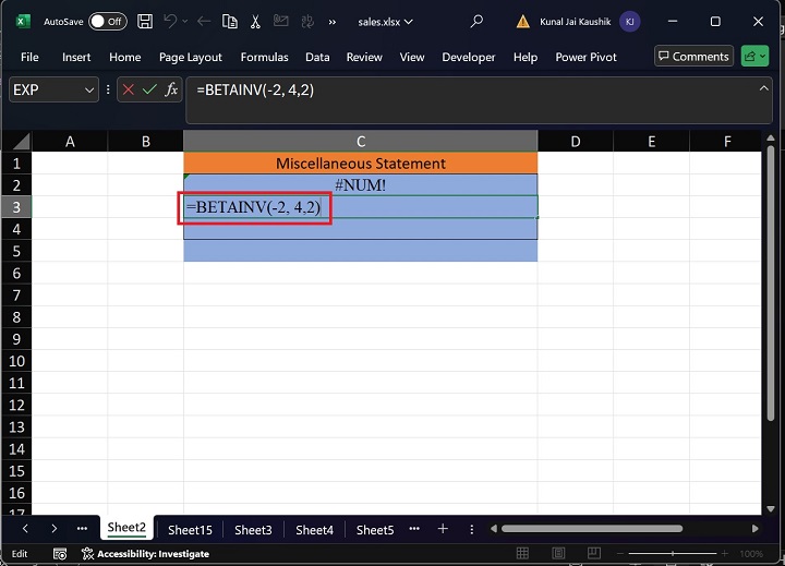 Excel BETAINV 函数 13