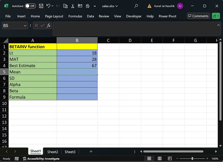 Excel BETAINV 函数 3