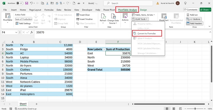Excel CUBEMEMBER 函数 5