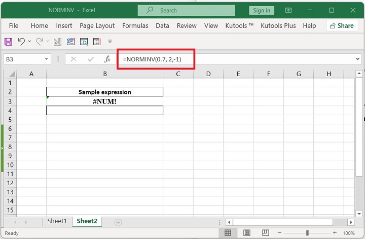 Excel NORMINV 函数 7