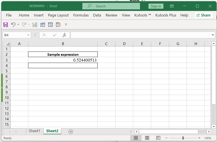 Excel NORMINV 函数 9
