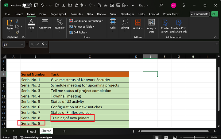 SEQUENCE 函数 7