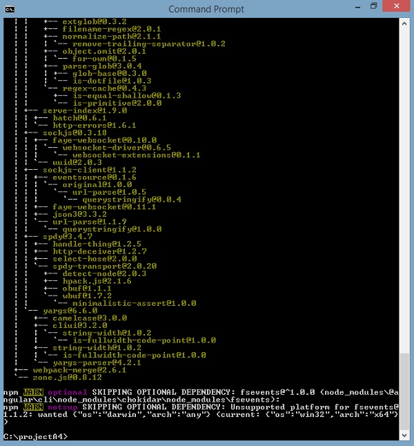 安装 Angular CLI