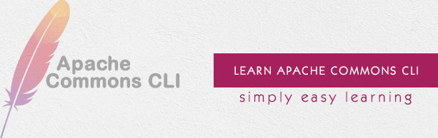 Apache Commons CLI 教程