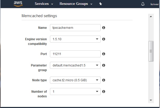 Creating mem cluster 2 
