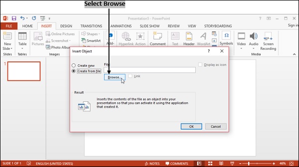 Powerpoint 选择浏览