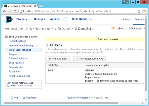 Build Step Ms Build