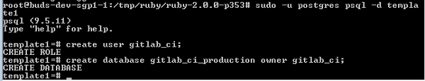 GitLab 环境设置