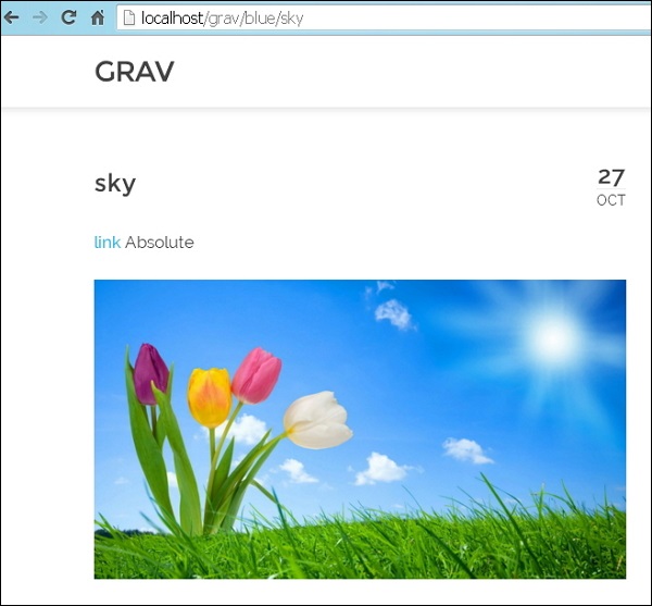 Grav Image Linking