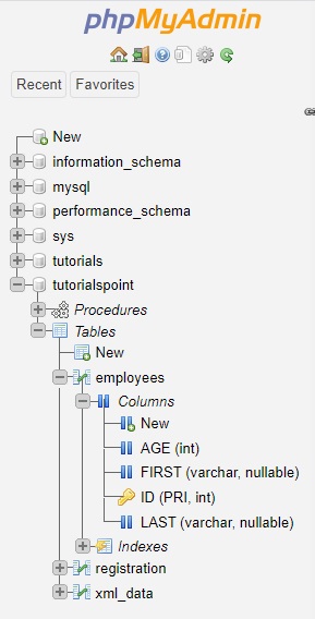 Schema Screen