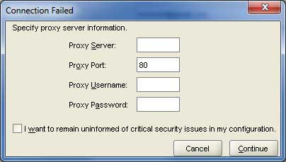 Oracle install error