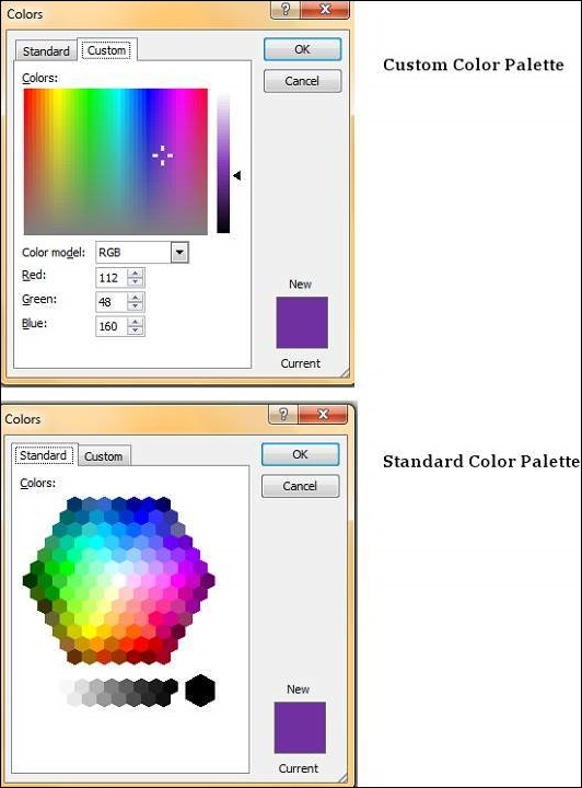 Microsoft PowerPoint 2010 更改文本颜色