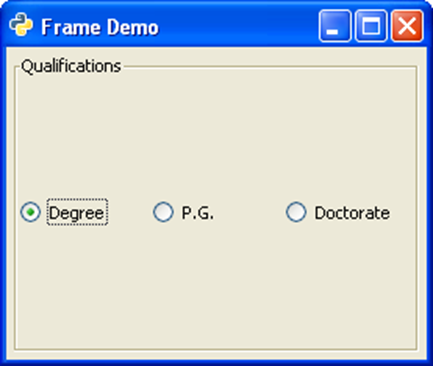 Frame 框架演示