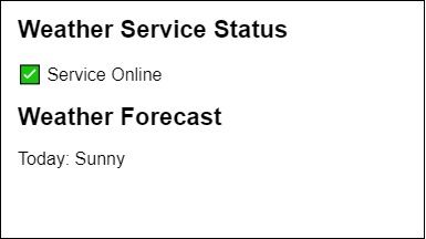 weather status