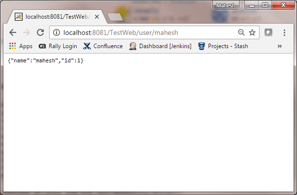 Spring JSON 生成