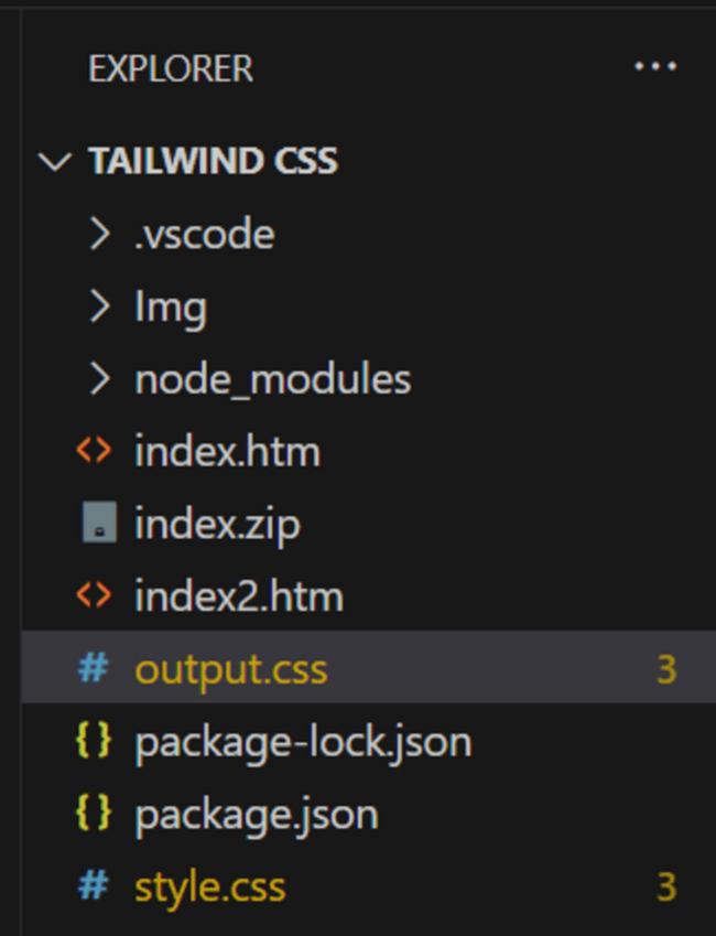 Tailwind CSS 输出