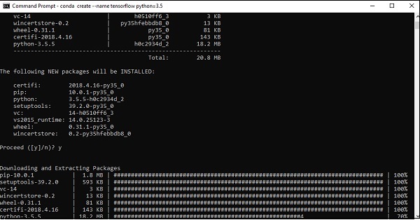 安装 TensorFlow