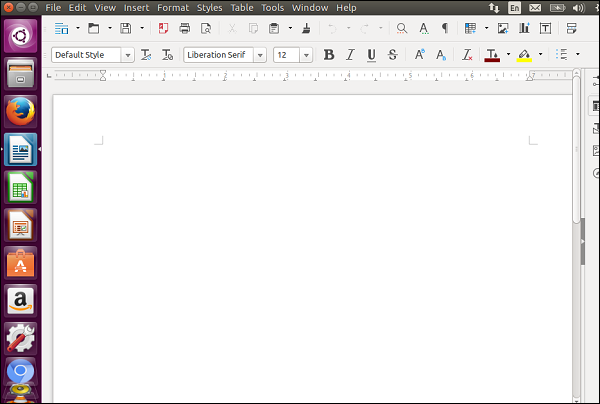 启动 Word Writer 编写器