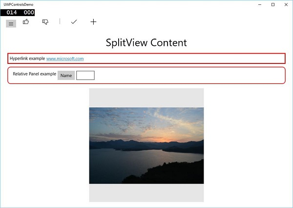 Split View Content